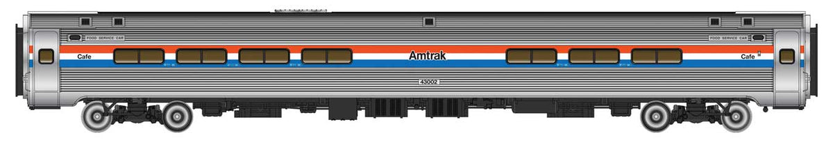 85' Amfleet I Amcafe - Ready to Run -- Amtrak(R) Phase III #43002-1