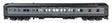 82' Pullman Heavyweight 12-1 Sleeper - Ready to Run -- New York Central Red Rapids-1