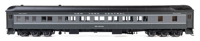 82' Pullman Heavyweight 12-1 Sleeper - Ready to Run -- New York Central Red Rapids-1