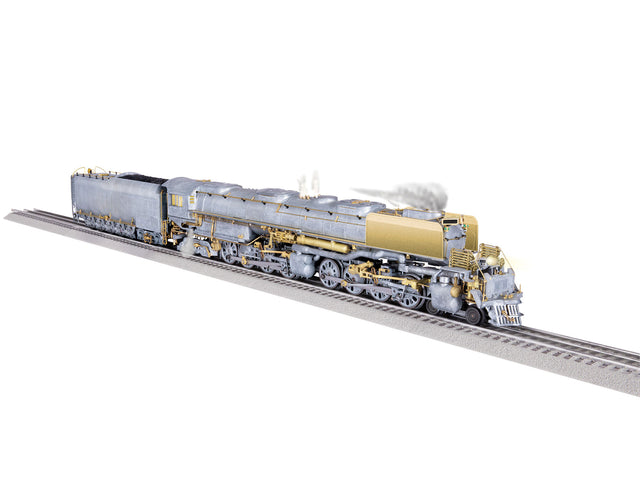 4-8-8-4 Big Boy w/Coal Tender - 3-Rail - Legacy Sound and Control - Vision -- Unpainted, Clear Coated (cast metal, brass)-1