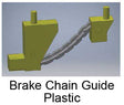 Brake Chain Guide -- Alco Pkg (2) Plastic-1