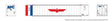 53' High-Cube Container 2-Pack - Ready to Run -- American President Lines APC (white, red, blue)-1