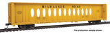 72' Centerbeam Flatcar w/Opera Windows - Ready to Run -- Milwaukee Road #63095-1