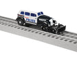 Early Inspection Vehicle - 3-Rail - TMCC Control -- Railroad Police (black, white)-1