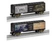 Steel Boxcar - 3-Rail - Ready to Run -- Introduction of the Telegraph 175th Anniversary (black, white, sepia)-1