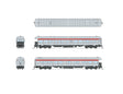 Heavyweight Business Car - Ready to Run -- Southern Pacific #100 Airslie (silver, scarlet)-1