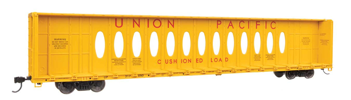 72' Centerbeam Flatcar w/Opera Windows - Ready to Run -- Union Pacific(R) #217050-2