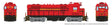 EMD CF7 Square Cab - Standard DC -- Pioneer Valley railroad #2647 (red, black, white)-1