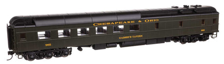 82' Pullman-Built Heavyweight 36-Seat Diner - Ready to Run -- Chesapeake & Ohio (Green) #965 Gadsby's Tavern-2