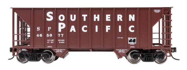 34' Greenville 100-Ton 2-Bay Hopper - Ready to Run -- Southern Pacific(TM) #465077-1