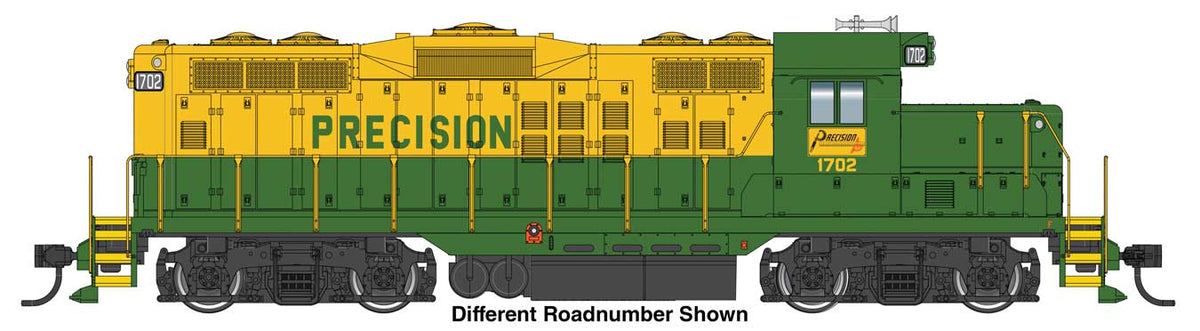 EMD GP9 Phase II with Chopped Nose - ESU(R) Sound and DCC -- Precision National #1704-1