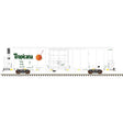Trinity 64' Reefer - 3-Rail - Ready to Run - Master(R) -- Tropicana (white, orange, green, Conspicuity Marks)-1