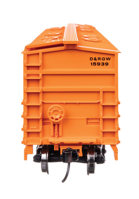 50' 2-Bay Airslide(R) Covered Hopper - Ready to Run -- Denver & Rio Grande Western(TM) #15939-3