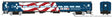 Comet Coach - Ready to Run -- MBTA #210 Massachusetts 250 Wrap (blue, white, red)-1