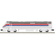 GE P42 Genesis - 3-Rail - Proto-Sound 3.0 & DCS - Premier(TM) -- Amtrak #53 (Phase III, silver, red, white, blue, gray)-1