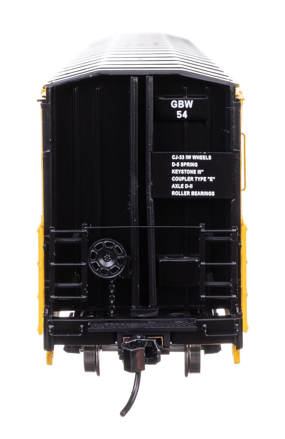 56' Thrall All-Door Boxcar - Ready to Run -- Green Bay & Western #54-3
