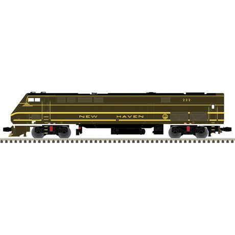 GE P42 Genesis - 3-Rail - Proto-Sound 3.0 & DCS - Premier(TM) -- Metro-North #201 (MTA New Haven Heritage, green, yellow)-1