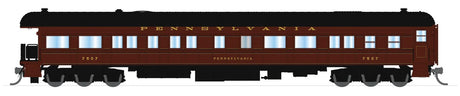 Heavyweight Passenger 5-Car Set - Ready to Run -- Pennsylvania PB70 #4780, P70 #3420, P70 #3575, P70 #3706, Z74D #7504 Quaker City (1940s scheme, Tuscan w/pinstripes)-3