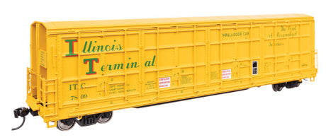 56' Thrall All-Door Boxcar - Ready to Run -- Illinois Terminal #7809-2