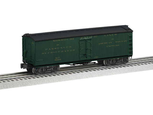 Wood Milk Reefer - 3-Rail - Ready to Run -- Missouri Pacific #3288 (Pullman Green, black)-1