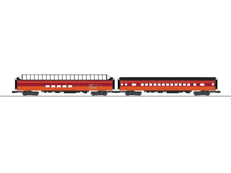 Coach, Super Dome Set - 3-Rail - Ready to Run -- Milwaukee Road golden Valley, Super Dome (21st Century Excursion Scheme)-1