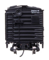 40' Wood Stock Car with Dreadnaught ends - Ready to Run -- Denver & Rio Grande Western #36474D-3