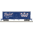 40' Plug-Door Boxcar - Ready to Run -- Pabst Blue Ribbon #1895 (Fantasy Scheme, blue, white, red)-1