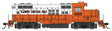 EMD GP9 Phase II with Chopped Nose - Standard DC -- Illinois Central Gulf #8008-1