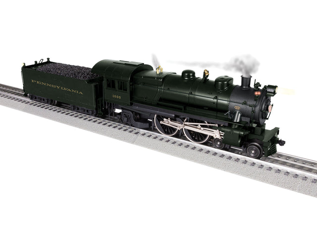 4-4-2 E6 Atlantic - 3-Rail w/Legacy Control, Sound & Smoke -- Pennsylvania Railroad #1600 (black)-1