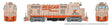 EMD CF7 Square Cab - Standard DC -- Rescar Companies #2623 (red, black, white)-1