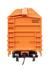 50' 2-Bay Airslide(R) Covered Hopper - Ready to Run -- Denver & Rio Grande Western(TM) #15939-4