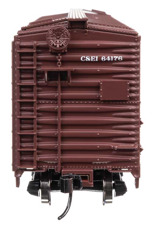 40' AAR Modified 1937 Boxcar - Ready to Run -- Chicago & Eastern Illinois #64176-3