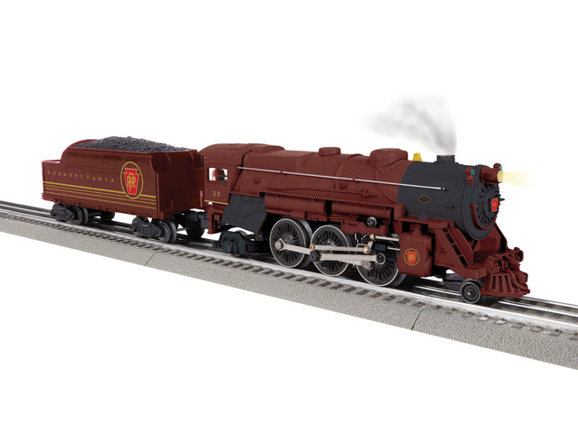2-6-2 LionChief - 3-Rail - w/RailSounds(R) , Bluetooth & Smoke -- Pennsylvania Railroad #20 (Tuscan)-1