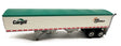 39' Covered Grain Trailer - Assembled -- SunGlo (white, green)-1