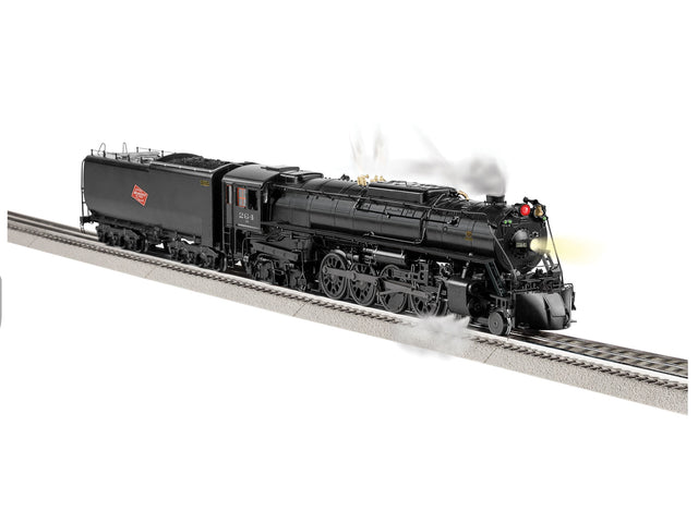 Class S-3 4-8-4 - 3-Rail w/Legacy Control, Sound & Smoke -- Milwaukee Road #264 (matte black)-1