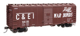 40' AAR Modified 1937 Boxcar - Ready to Run -- Chicago & Eastern Illinois #64160-1