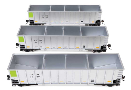 50' Bethgon Coalporter Gondola 3-Pack - Ready to Run -- CPOX #3300, #3313, #3339-1