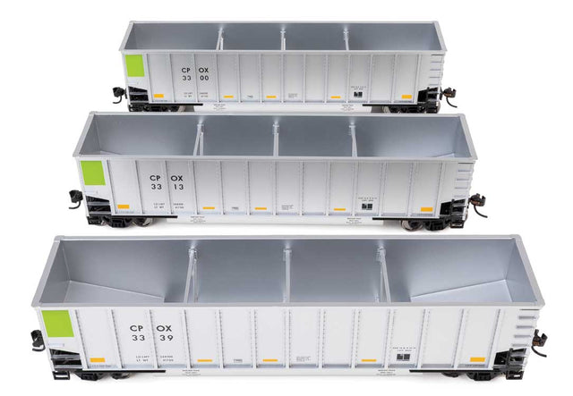 50' Bethgon Coalporter Gondola 3-Pack - Ready to Run -- CPOX #3300, #3313, #3339-1
