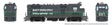 EMD CF7 Square Cab - Standard DC -- MidSouth Rail Corporation #7011 (red, black, white)-1