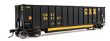 50' Bethgon Coalporter Gondola 3-Pack - Ready to Run -- CSX #382385, #382394, #384181-2