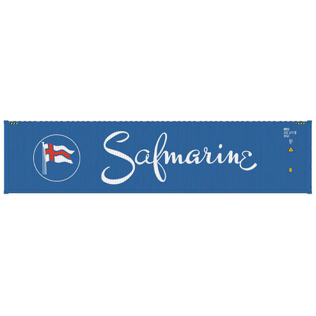 40' High-Cube Container 4-Pack - Assembled -- 2 Each: Orient Overseas Container Line, Safmarine, TEX-1