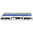 GE P42 Genesis - 3-Rail - Proto-Sound 3.0 & DCS - Premier(TM) -- Metro-North #203 (MTA Central Heritage, silver, blue, black)-1
