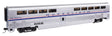85' Bombardier Superliner II Diner - Lighted - Ready to Run -- Amtrak(R) (Phase IV) #38039