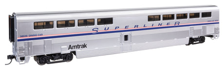 85' Bombardier Superliner II Diner - Lighted - Ready to Run -- Amtrak(R) (Phase IV) #38039