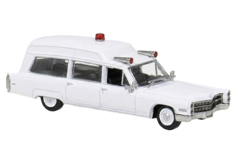 Cadillac Miller Ambulance - Assembled -- White