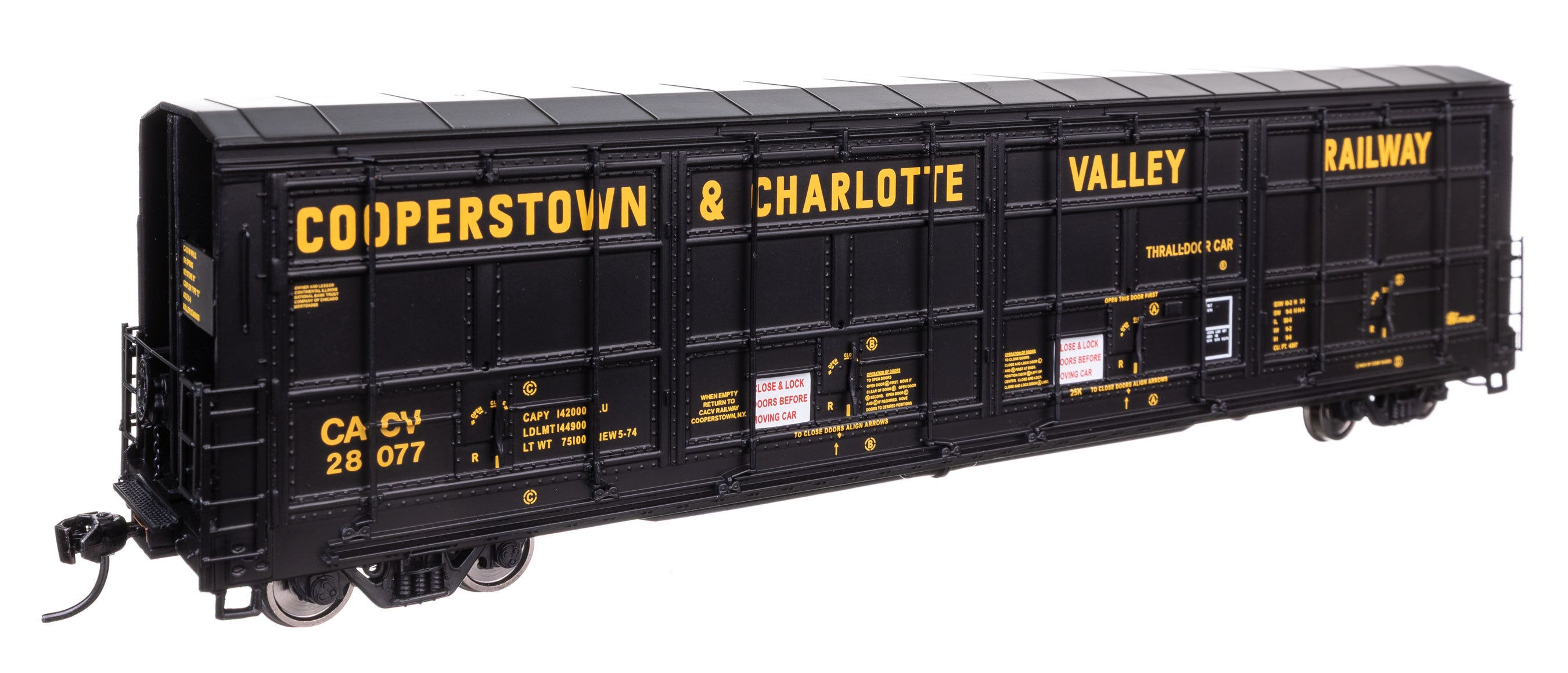 56' Thrall All-Door Boxcar - Ready to Run -- Cooperstown