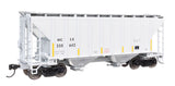 37' 2980 Cubic-Foot 2-Bay Covered Hopper - Ready to Run -- MCEX #350642-1
