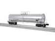 50' Tank Car - 3-Rail - Ready to Run -- Department of Defense DODX #14332 (silver)-1