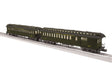 Wood Coach & Combine Car Set - 3-Rail - Ready to Run -- Great Northern Set B #3285, 726 (Pullman Green, black)-1