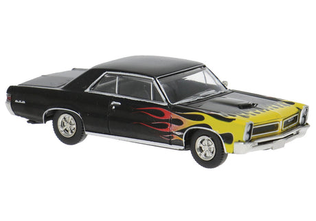 Pontiac GTO - Assembled -- Black w/Flame Pattern